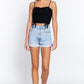 Ruched Side Shirring Cami Top