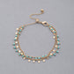 Dainty Star Charm Beaded Dangle Bracelet