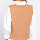 V-neck Cable Sweater Vest Cardigan