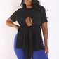 Tie Detailed Slit T Shirt