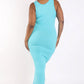 Ribbed Tank Maxi Dress