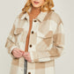 Woven Yarn Dye Bust Pocket Jacket