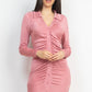 Collared Button-down Dress Shirt