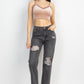 Sleeveless Corset Velvet Crop Top