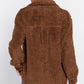 Long Slv Flap Pocket Oversize Jacket