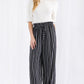 Thira Stripe Wide Leg Pants