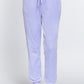 Waist Elastic Velour Long Jogger Pants