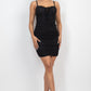 Front Ruched Mini Dress