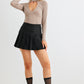 Taupe Ribbed Cut-out Detail Long Sleeve Bodysuit