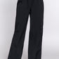 Waist Elastic Cargo Parachute Pants