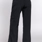 Waist Elastic Cargo Parachute Pants