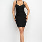 Sweetheart Wide Strap Bandage Dress