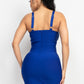 Sweetheart Wide Strap Bandage Dress
