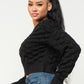 Checker Sweater Top