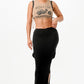 Sleveless Two Piece Set