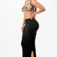 Sleveless Two Piece Set