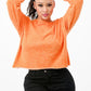 Washed French Terry Cropped Sweatshirts