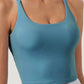 Solid Color Plain Sports Bra