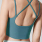 Solid Color Plain Sports Bra