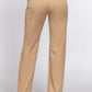 Straight Fit Twill Long Pants