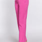 Straight Fit Twill Long Pants