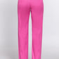 Straight Fit Twill Long Pants