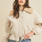 Spread Collar Jacket With Tie Details