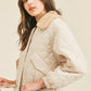 Spread Collar Jacket With Tie Details