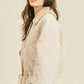 Spread Collar Jacket With Tie Details