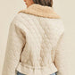 Spread Collar Jacket With Tie Details