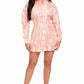 Tie Dye Mini Dress