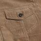 Casual Corduroy Lined Trucker Jacket