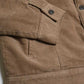 Casual Corduroy Lined Trucker Jacket