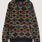 Aztec Diamond Print Hoodie