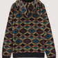 Aztec Diamond Print Hoodie